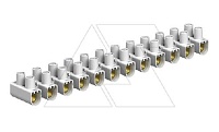 Клеммник 78 CE WS разрезаемый, 12шт, 16мм², 76A, 450V, белый, полипропилен