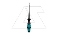 Отвертка SZS 0,6X3,5 VDE, шлиц прямой, размер 0,6x3,5x100mm, длина 181mm