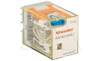 Реле RKF4CO060LT, 4CO, 6A(250VAC/30VDC), 60VDC, мех. индикация, тест-кнопка с блокировкой, LED