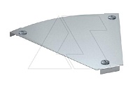 Крышка DFBM 45 100 FS секции угловой горизонтальной 45°, для лотка шириной 100мм, конв. оцинк.