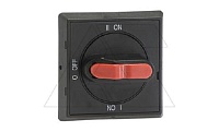 Рукоятка выносная OHBS2AJE011 селекторная для OT16...125F_C, черная IP65 блок. 3 замками без оси