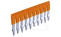 Перемычка JX2.5/4 на 4 полюса, для клемм CY,CX,CP 5mm, 24A, оранжевая