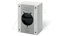 Выключатель нагрузки, 3P, 63A (40A AC3), 690VAC, габ. Y2, черная блок. рукоятка, в пластм. корпусе IP66/IP69, ISOLATORS