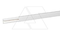 DLP - Мини-канал, без перегородки, 1 секция, 32х12,5 белый, ПВХ