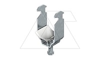 Скоба 2056 34 FT зажимная, диапазон зажима Ø28-34мм, под шлиц 16-17мм, гор. оцинк.