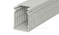 Перфокороб LK4 N 60040, органайзер для шкафов, 60 x 40 мм (глубина х ширина крышки), L=2000мм, RAL 7030 серый