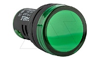 Индикатор светодиодный моноблочный AD116-22DS, зеленый, LED 110VAC/DC, IP65, 22mm