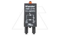 Модуль AMD-LD1N, красный LED+диод, 110_240VDC, поляризация +А1/-А2, черный, для SRU, SKF14, SKC, SKB, STB, SRC*-E, SRB, GZT, GZM, GZS, GZMB, ES32