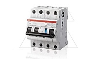 Дифф. авт. выключатель DS203NC C10 AC30, 3P+N C 10A 30mA Icu=10kA 4M