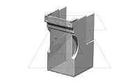 Кабельная крышка ZLBM/ZHBM123 для разъединителей ZLBM1...ZLBM3