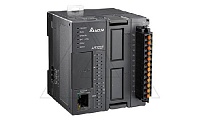 Программируемый логический контроллер AS320P-B, 8DI, 12TO(PNP), 24VDC, 128K шагов, 2xRS485, USB, microSD, Ethernet