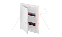 Щит встраив. ECO BOX 2x12M, N/PE 3x 2x16+7x10mm2, белая пласт. дверь, белый RAL9003, 430x350x95mm, IP40 (стикерованный)