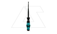 Отвертка SF-SL 0,6X3,5-100 S-VDE, шлиц прямой, размер 0,6x3,5x100mm, длина 181mm