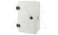 Щит навесной 320x210x130мм (ВxШxГ) из композитного (SMC) материала с монт. панелью 275x160мм, IP65