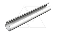 Труба 2953 М16 LGR Quick-Pipe разъемная, IP44, наружн. Ø15,6мм, внутр. Ø13,2мм, L=2000мм, серый, ПВХ