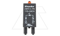 Модуль AMD-L1N, красный LED, 110_240VAC/DC, черный, для SRU, SKF14, SKC, SKB, STB, SRC*-E, SRB, GZT, GZM, GZS, GZMB, ES32