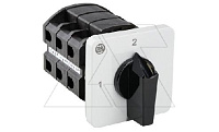 Переключатель BS 63 57 U, 3P, 63A, тип 1-2 (90°), 3NO на 1_2, для трансформаторов тока, на дверь, фронт IP40