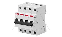 Авт. выключатель BMS414C10, 4P C 10A Icn=4.5kA 4M